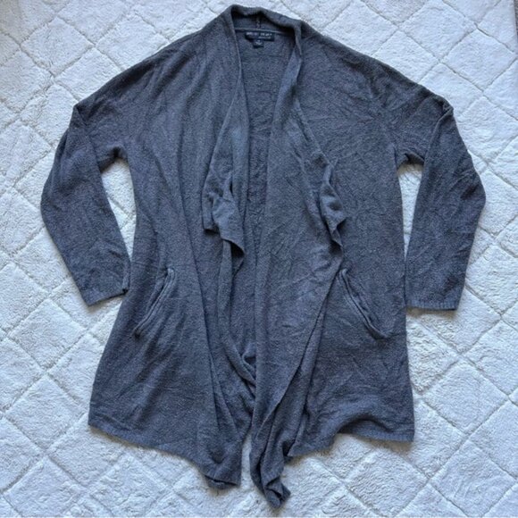 Barefoot Dreams | Cozychic Lite Island Open Front Wrap Cardigan | Size 1X - Picture 2 of 8